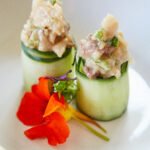 Negihama and cucumber