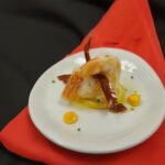 Colossal shrimp and prosciutto